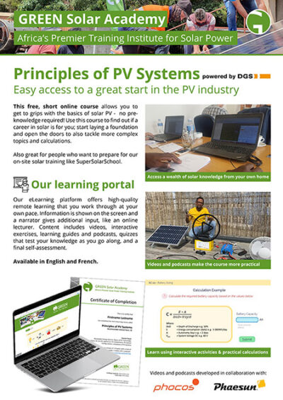 Downloads - GREEN Solar Academy